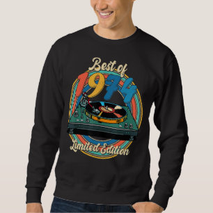 Retro Best Of 1974 Vinyl Record Player 48th Birthd Sweatshirt