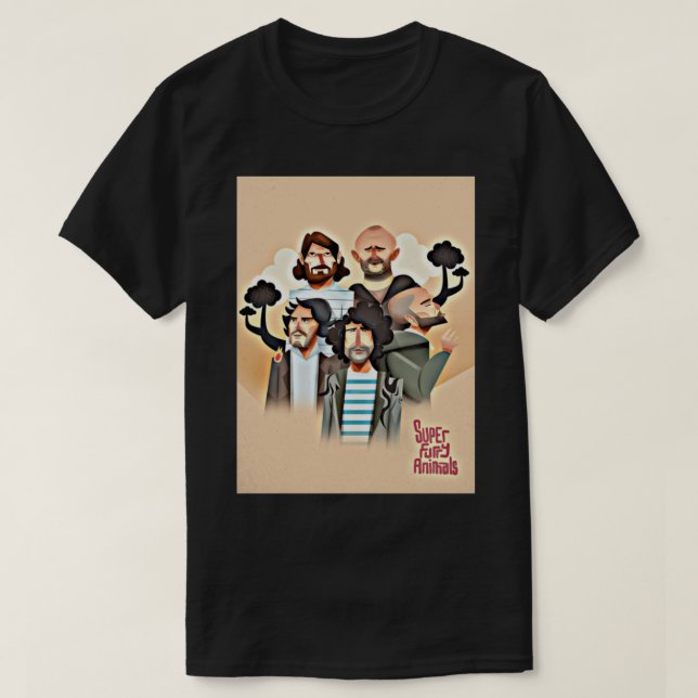 Retro Best Rock  Music Band Quote Gruff  T-Shirt (Design Front)