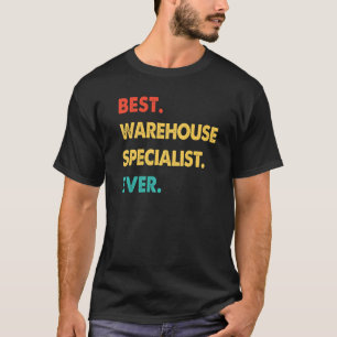 Retro Best Warehouse Specialist Ever   T-Shirt