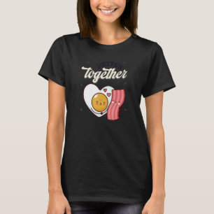 Retro Better Together Funny Valentines Day Couple T-Shirt
