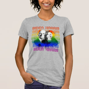 Retro Biden Harris Pride T-Shirt