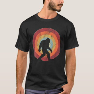 Retro Bigfoot Silhouette Sun Believes Original 80' T-Shirt