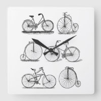 Retro bike clock