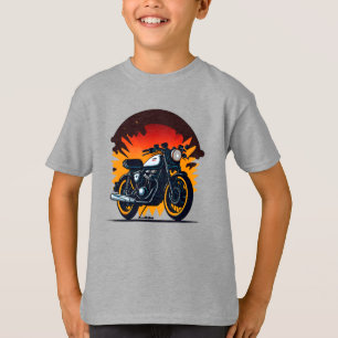 Retro Biker Kids T-Shirt