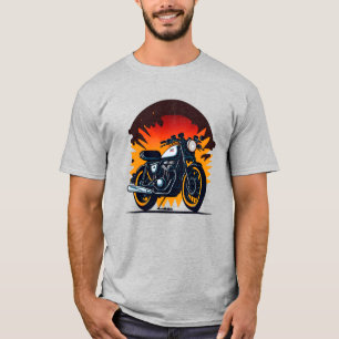 Retro Biker  T-Shirt