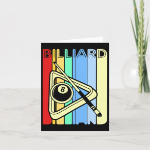 Retro Billiard Card