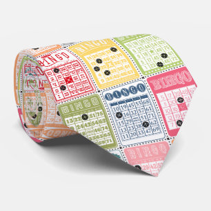 Retro Bingo Tie