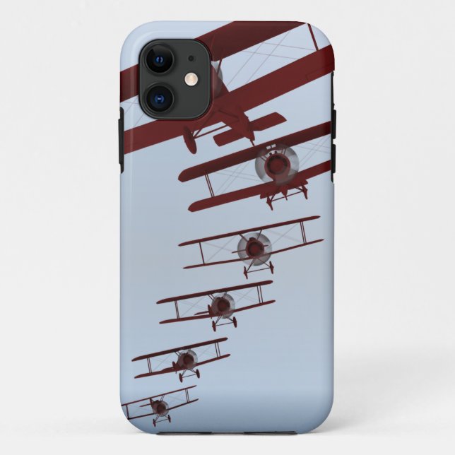 Retro Biplane Case-Mate iPhone Case (Back)