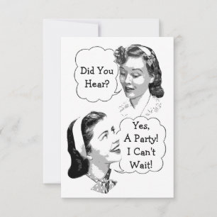 Retro Birthday Party V2 Invitation