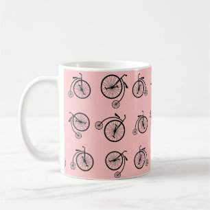Retro Biycle Pattern Coffee Mug
