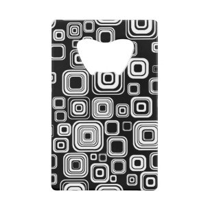 Retro black and white squares