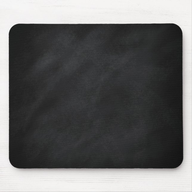 Retro Black Chalkboard Texture Mouse Pad (Front)