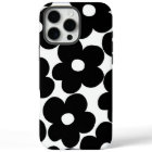 Retro Black Daisies #1 #decor #art