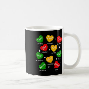 Retro Black History Hearts Dream Like Martin Women Coffee Mug
