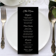 Retro Black & Ivory Wedding