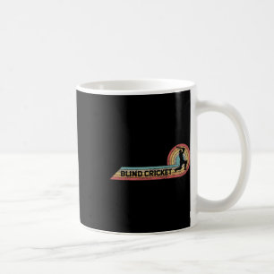 Retro Blind Cricket Vintage Player Film Strip Coffee Mug