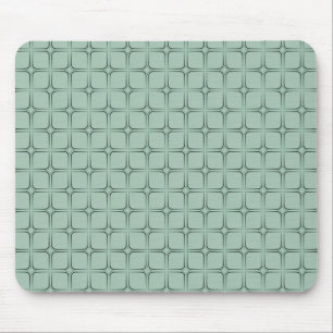 Retro Bliss Mousepad, Sage Mouse Pad