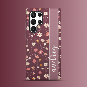 Retro Blooms  Samsung Galaxy Case