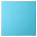 Retro Blue Ceramic Tile. Tile<br><div class="desc">Here is a retro blue ceramic tile, which goes with other retro colors in my store. For all retro lovers this blue goes with retro pink and retro yellow and I could see these colors in a retro style kitchen. For all wall decoration, also could be used for home items...</div>