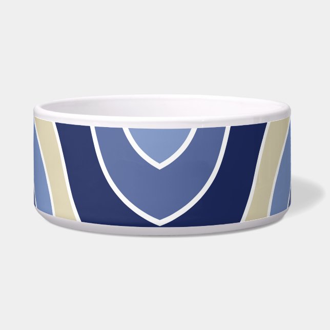 Retro Blue Waves (Front)