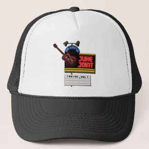 Retro Blues Juke Joint Trucker Hat