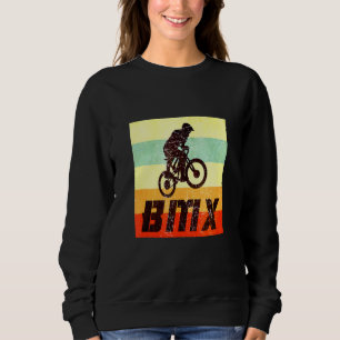 Retro BMX MTB Stunts Bike Bicycle Vintage Motocros Sweatshirt