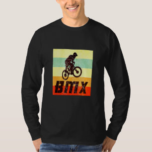 Retro BMX MTB Stunts Bike Bicycle Vintage Motocros T-Shirt