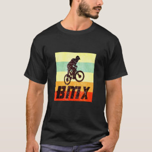 Retro BMX MTB Stunts Bike Bicycle Vintage Motocros T-Shirt