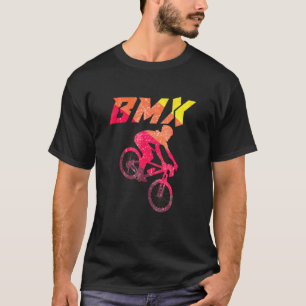 Retro BMX MTB Stunts Bike Bicycle Vintage Motocros T-Shirt