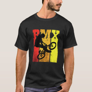 Retro BMX MTB Stunts Bike Bicycle Vintage Motocros T-Shirt