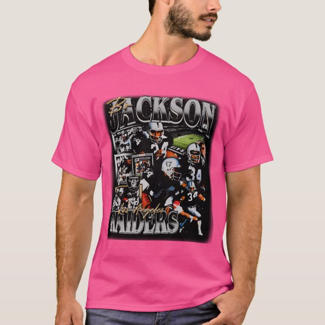 Retro Bo Jackson T-Shirt (Front)