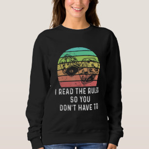 Retro Board Games Vintage Dice Gamer Gaming Geek B Sweatshirt