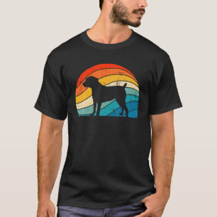 Retro Boerboel Dog Lover Puppy Dad Mum T-Shirt