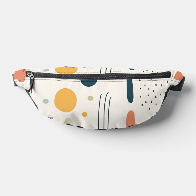 Retro Boho Abstract Popular Collection Bum Bags (Lay Down)