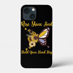 retro boho baby design iPhone 13 mini case