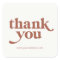 Retro Boho Thank You Small Business Stickers