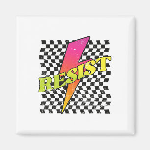Retro Bold Resist Magnet