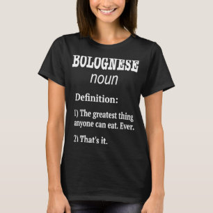 Retro Bolognese Design Bolognese Fan Fake Definit T-Shirt