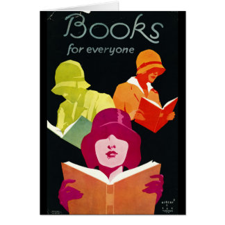 Retro Books Poster 1929
