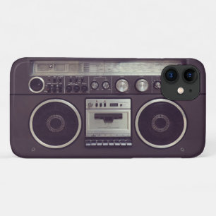 Retro Boombox Cassette Player Funny case