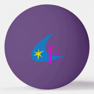 Retro Boomerang Ping Pong Ball