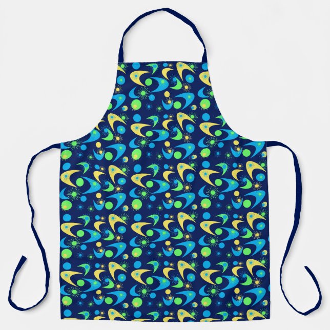 Retro Boomerangs Apron (Front)