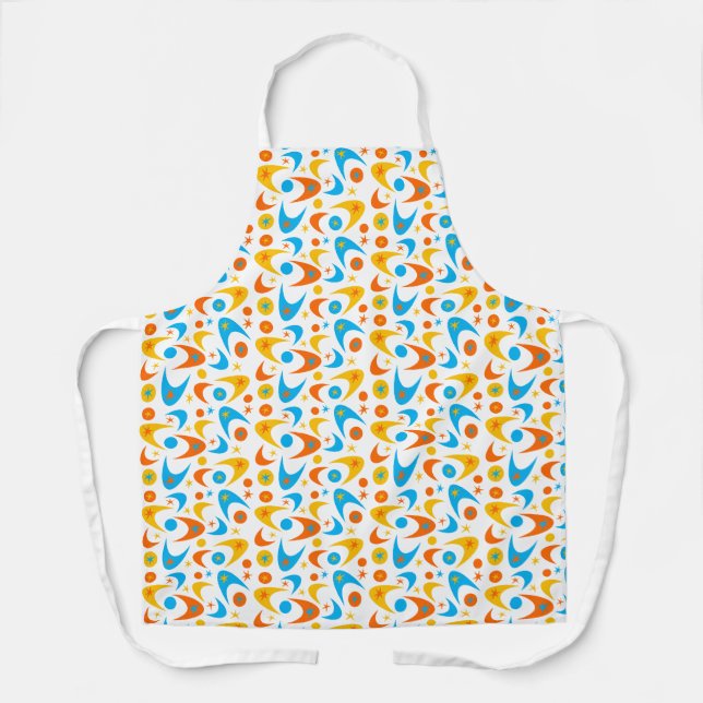 Retro Boomerangs Apron (Front)
