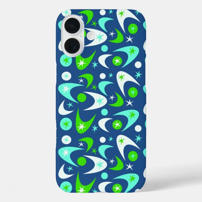 Retro Boomerangs Case-Mate iPhone Case (Back)