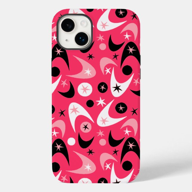 Retro Boomerangs Case-Mate iPhone Case (Back)