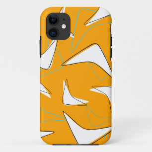 Retro Boomerangs iPhone 11 Case
