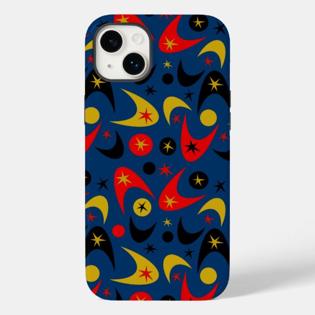 Retro Boomerangs Case-Mate iPhone Case (Back)