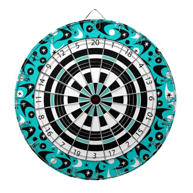 Retro Boomerangs Dartboard (Front)