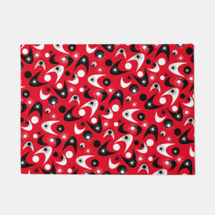 Retro Boomerangs Doormat