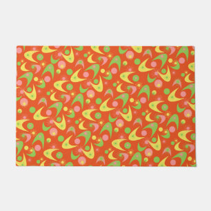 Retro Boomerangs Doormat